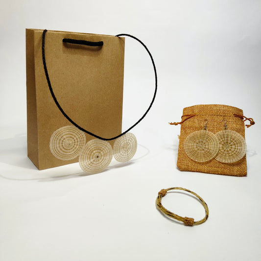 Conjunto de collar, aretes y Manilla 4